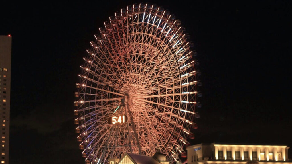 海沿いのライトアップがとにかく綺麗！